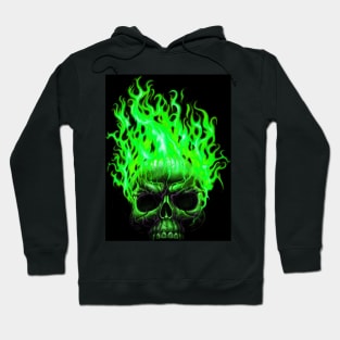 Green Skull Hoodie